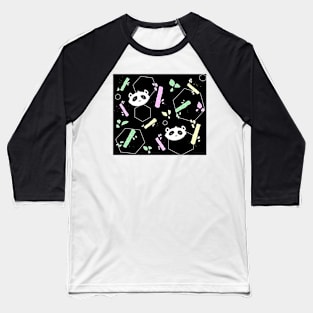 Night pandas Baseball T-Shirt